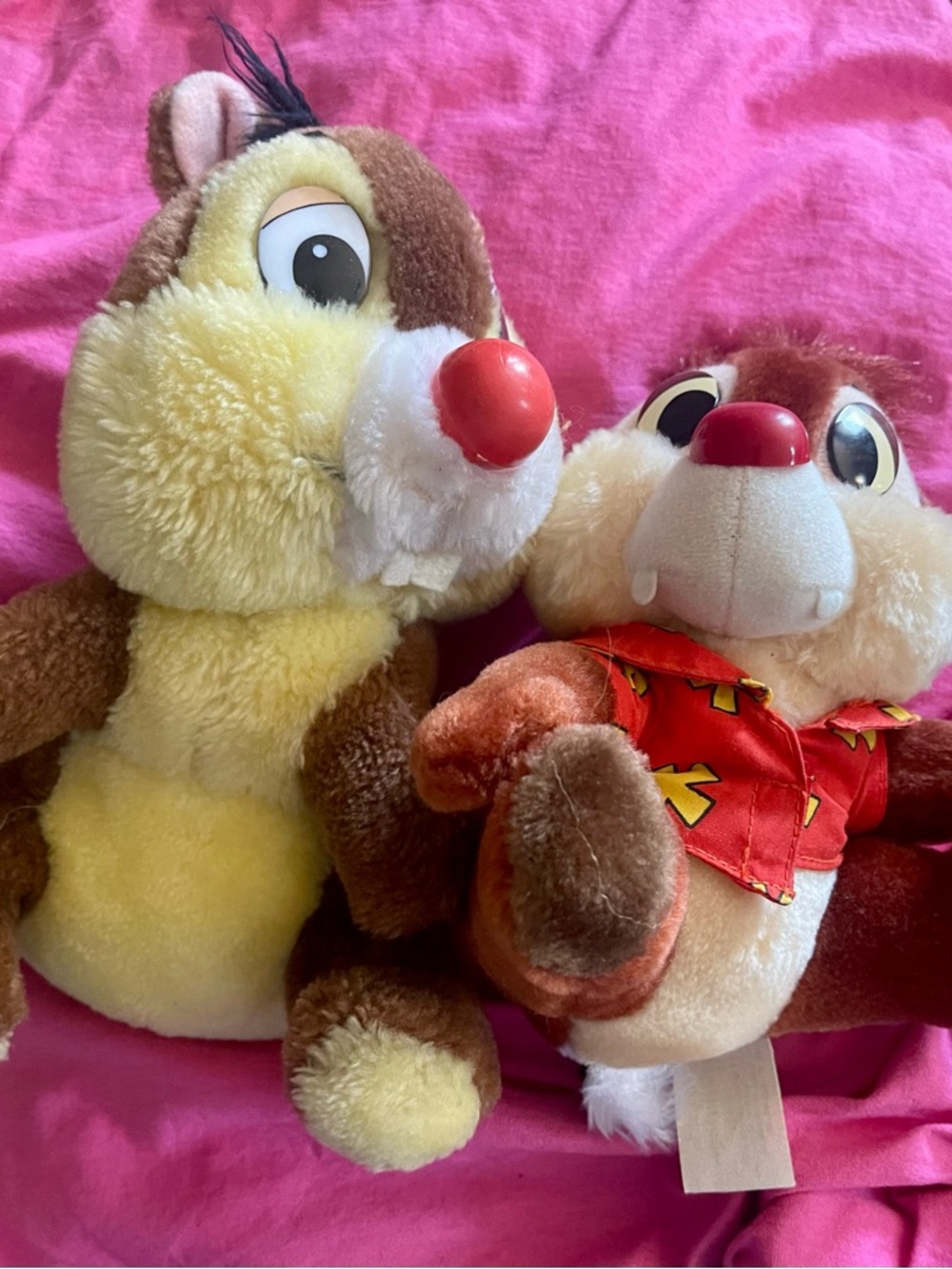 Vintage Disneyland Dale Plush Chipmunk Plushes - excellent condition